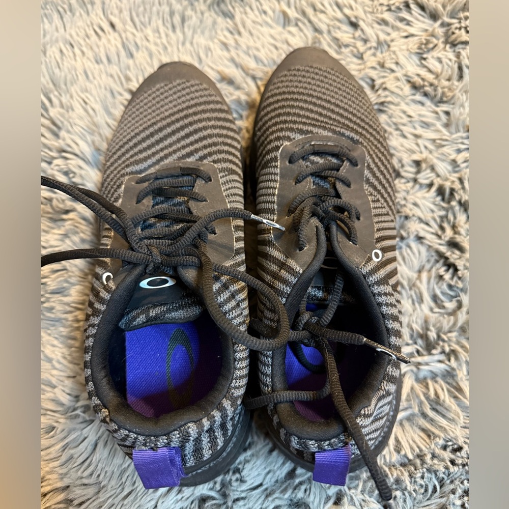 Oakley Ev Zero Pattern Black Trainers Size 9 - image 5